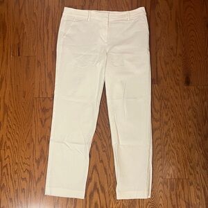 LOFT - The Riviera Slim Pant - size 10 Tall - White